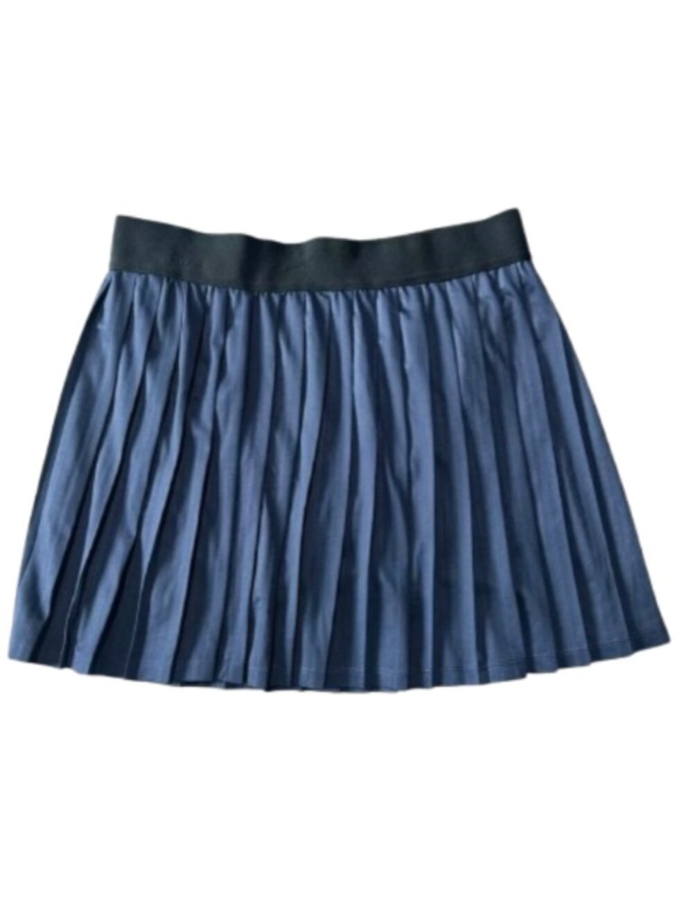 2 Liv Navy Blue Pleated Tennis Pickleball Athletic Mini Skirt Women’s Large NWOT